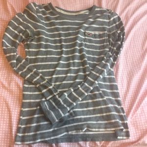 long sleeve striped shirt